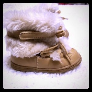 Furry boots